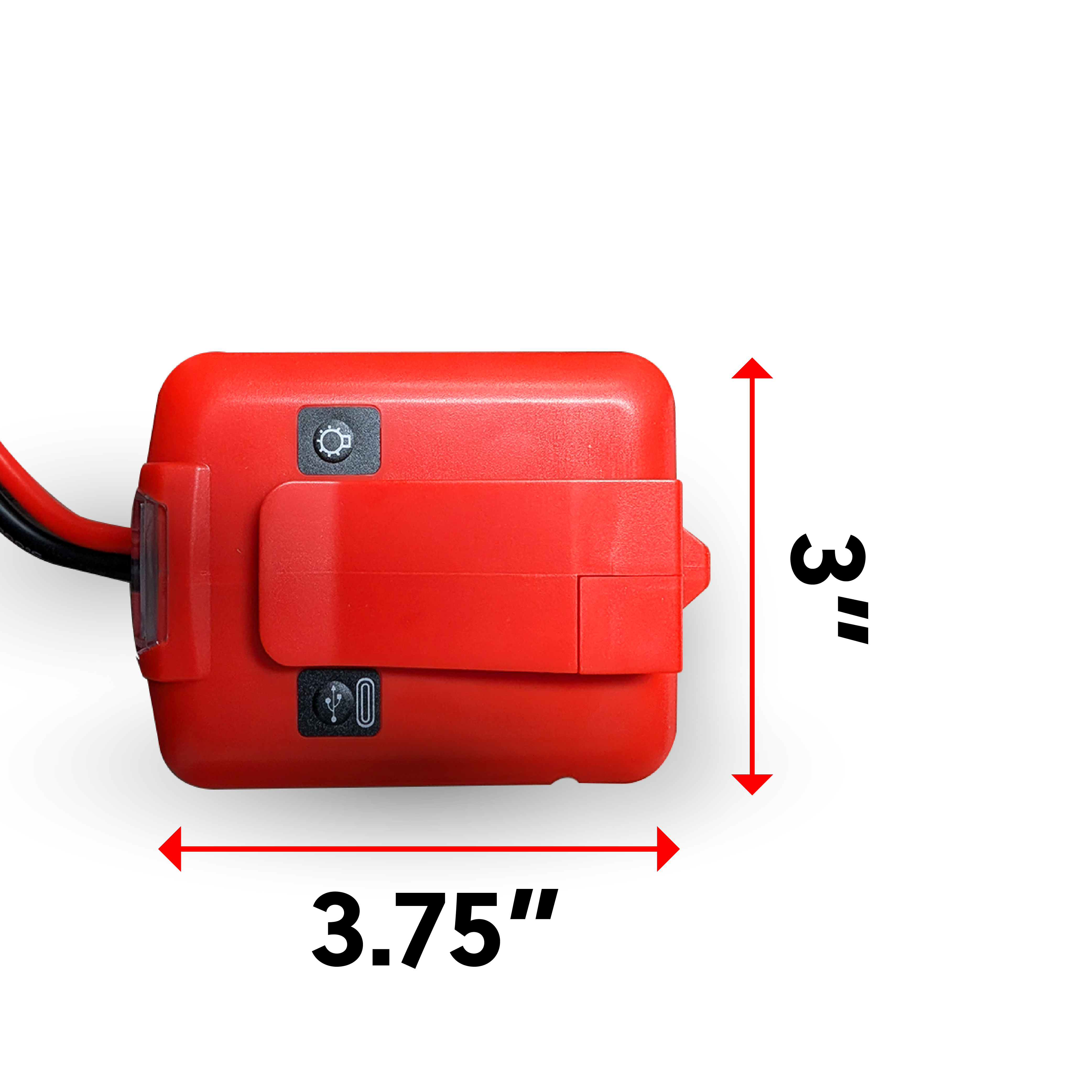 IP POWER Rapid Amp Charger / Jump Starter | Compatible with Milwaukee 18V Li-ion Battery