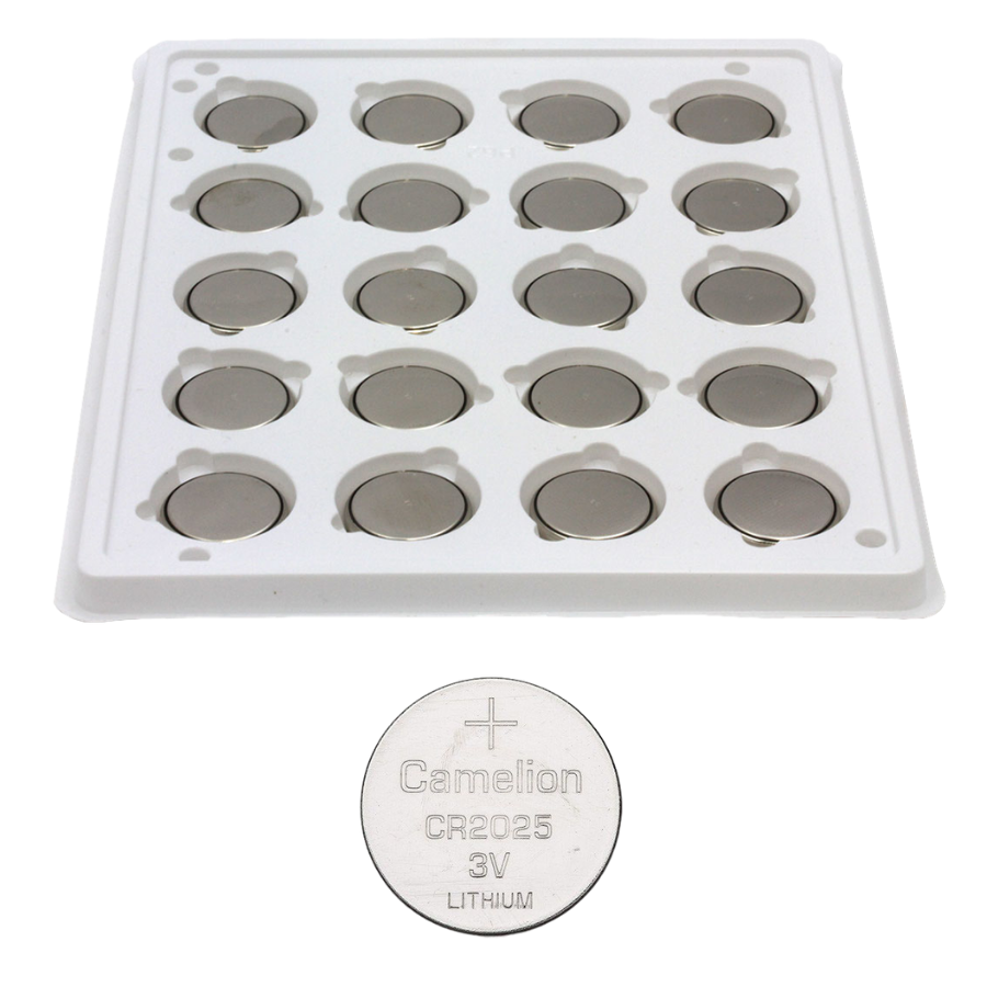 Camelion CR2025 3V Lithium Primary Coin Cell Battery (Three Packaging Options) - Non Rechargeable