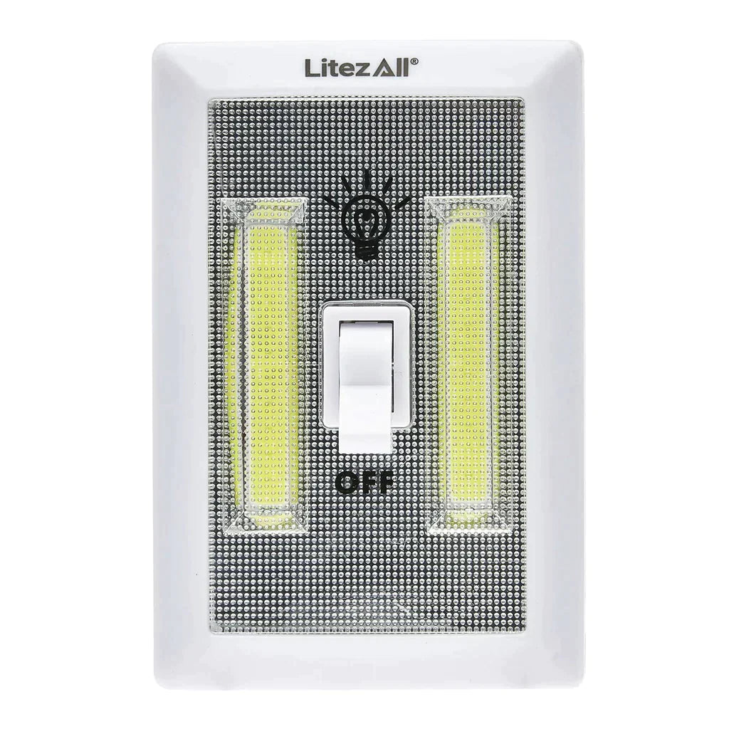 LitezAll COB LED Cordless Switch Light Display 12 Pc Display