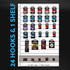 24 SKU Hook + 5 SKU Shelf Large Planogram Kit