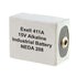Exell 411A Alkaline 15V Battery NEDA 208 Compatible with 10F20, BLR121, M121