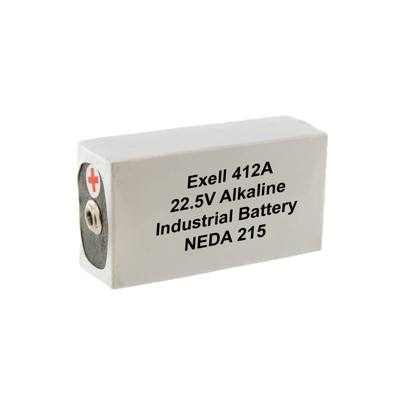 Exell 412A Alkaline 22.5V Battery NEDA 215 Compatible with 15F20,BLR122,V72PX