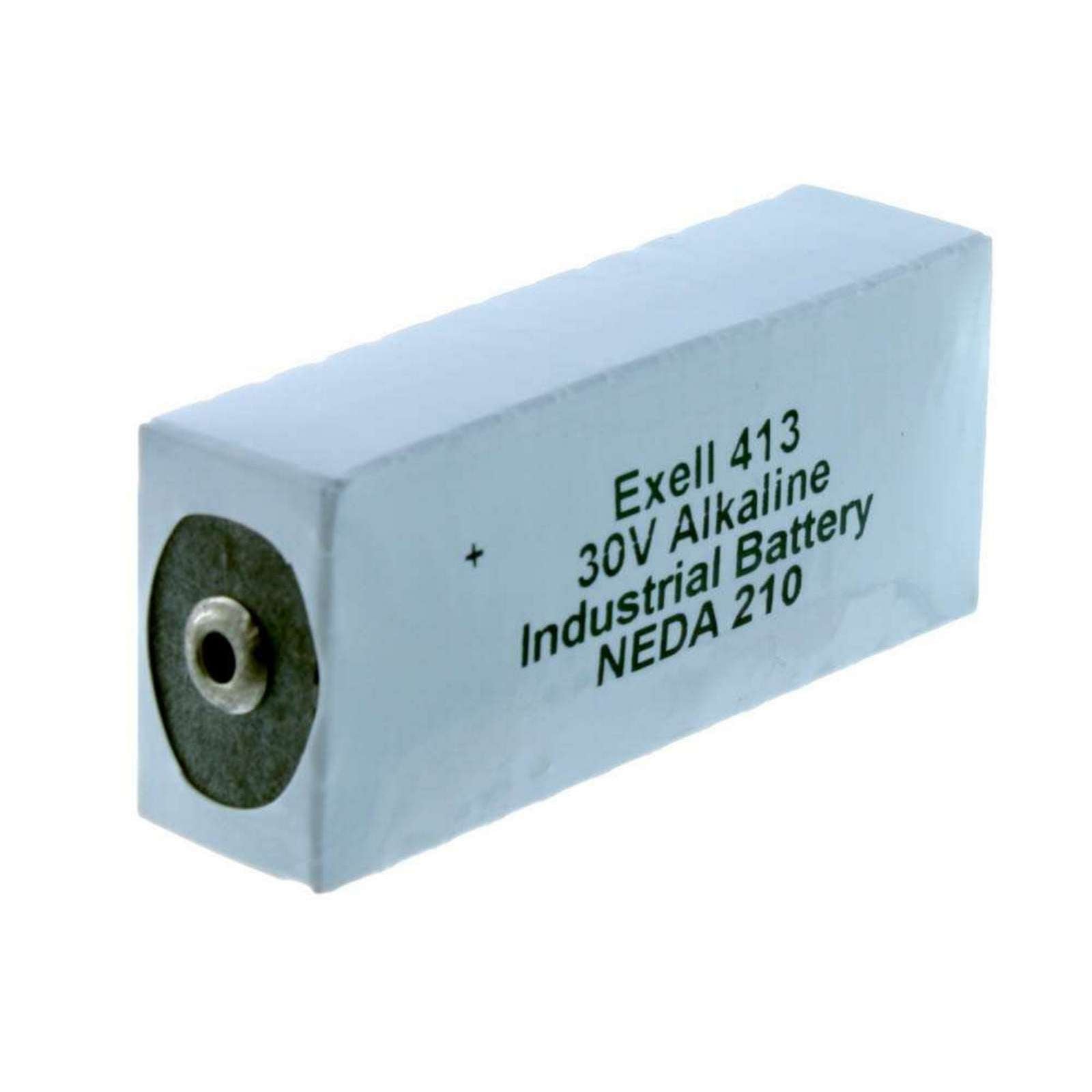 Exell 413A Alkaline 30V Battery NEDA 210 Compatible with 20F20, BLR123 ER413
