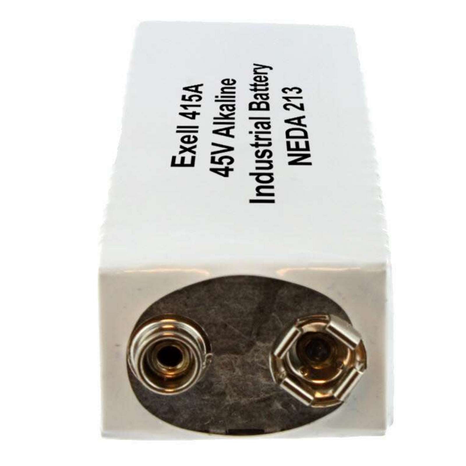 Exell 415A Alkaline 45V Battery NEDA 213, Compatible with 30F20, BLR102, A415