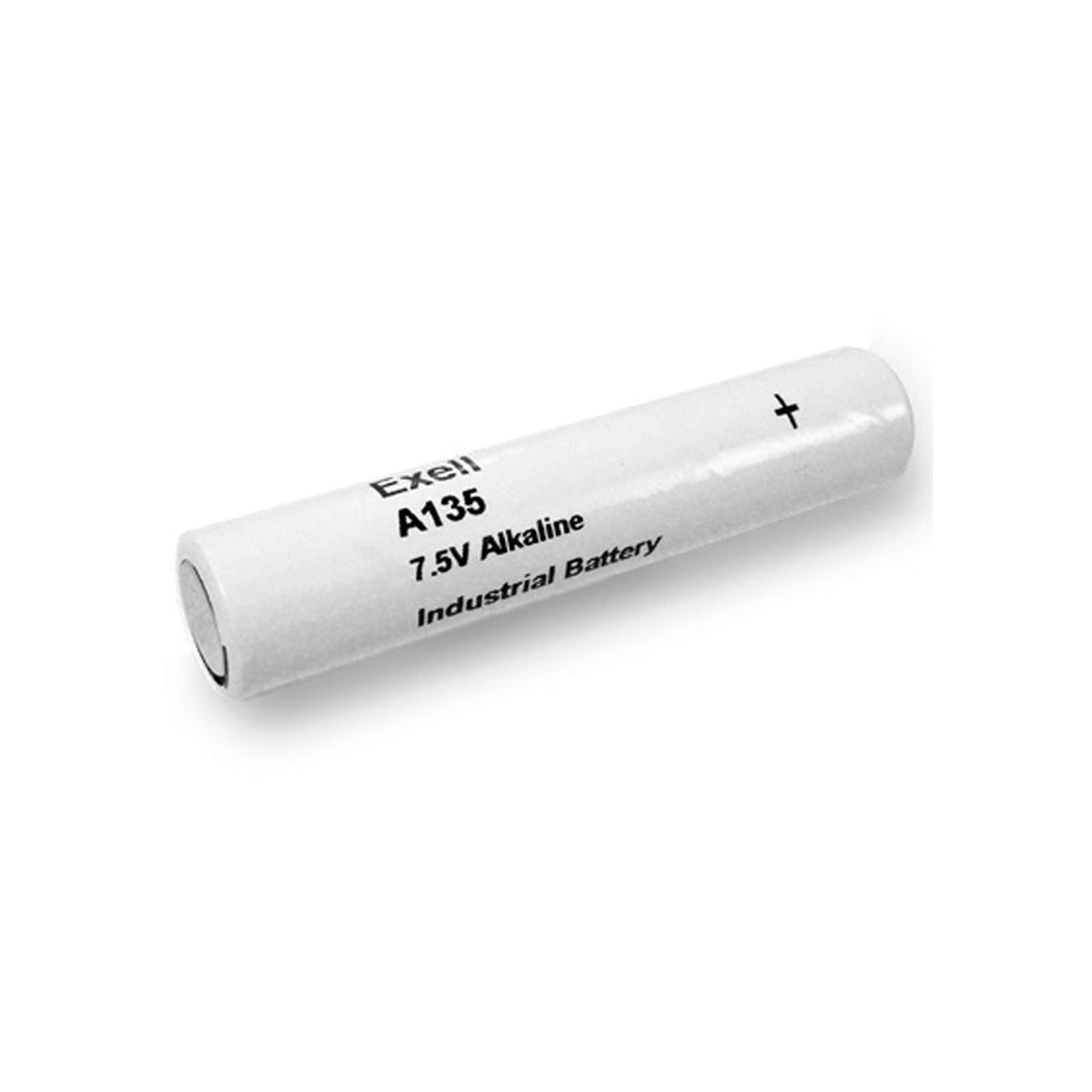 Exell A135 Alkaline 7.5V 600mAh Battery Compatible with EN135A, 5LR50, PC135A