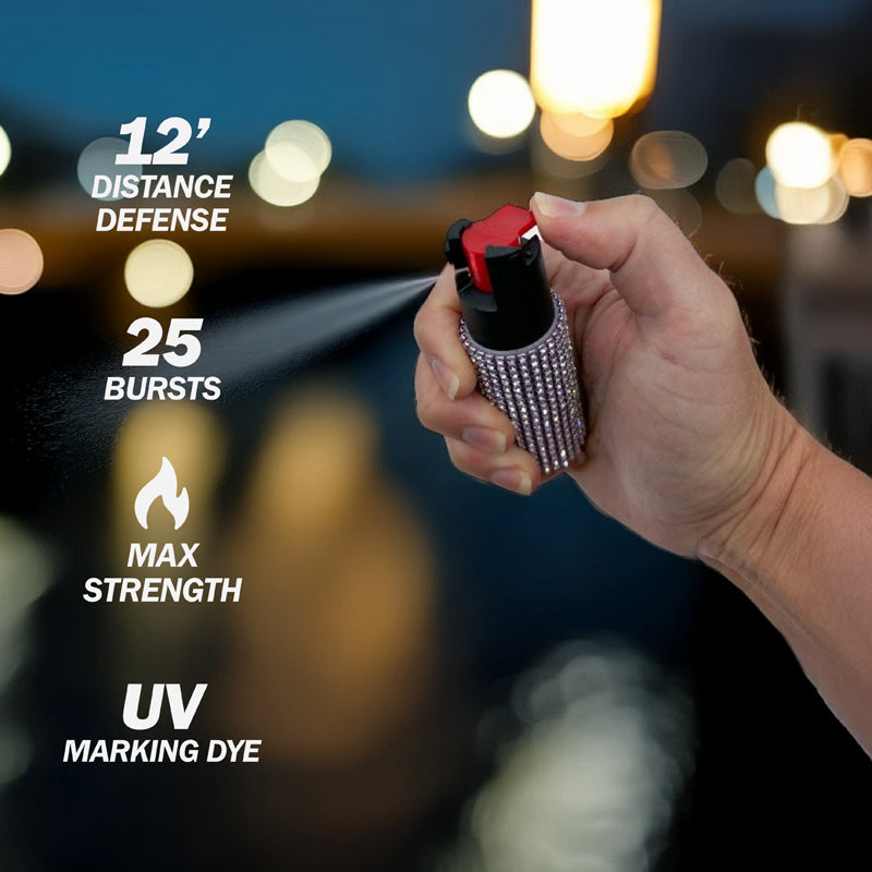 Defy Bling Pepper Spray Retail Blister