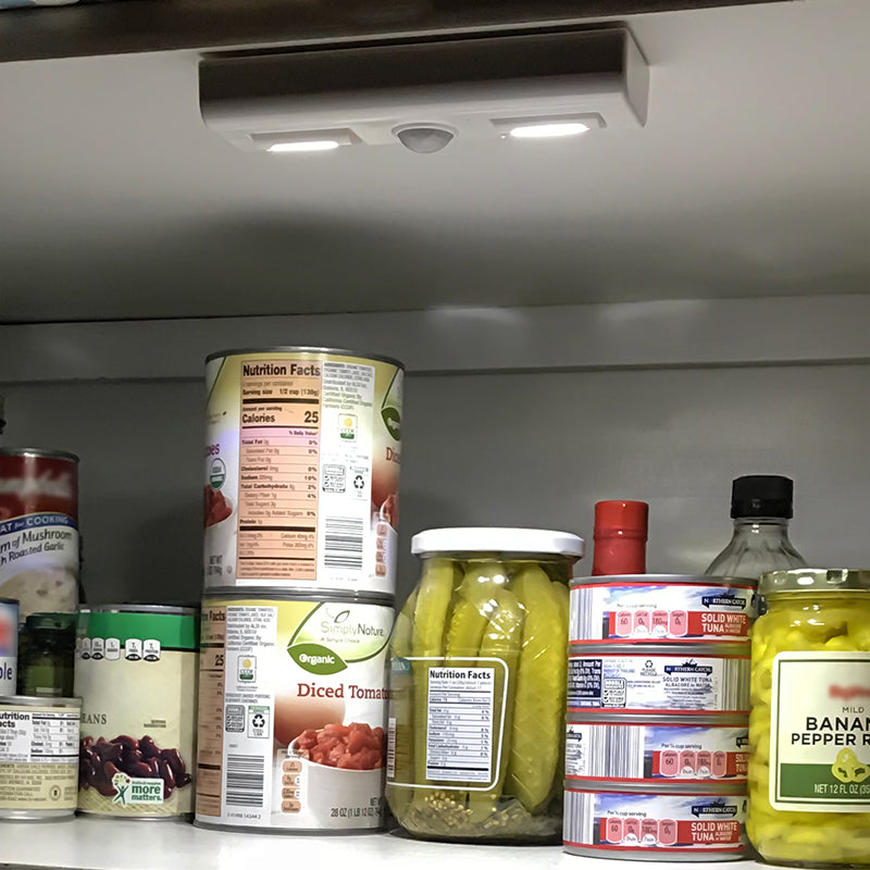 Flipo Motion Sensor Under Cabinet Light With Dual COB LED Lights