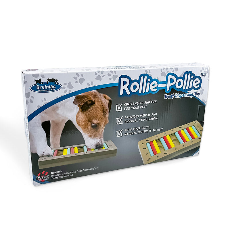 Flipo Brainiac Rollie-Pollie Treat Dispensing Pet Toy