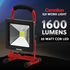 Camelion S22 20W COB LED Rechargeable Work Light w/ Kick Stand