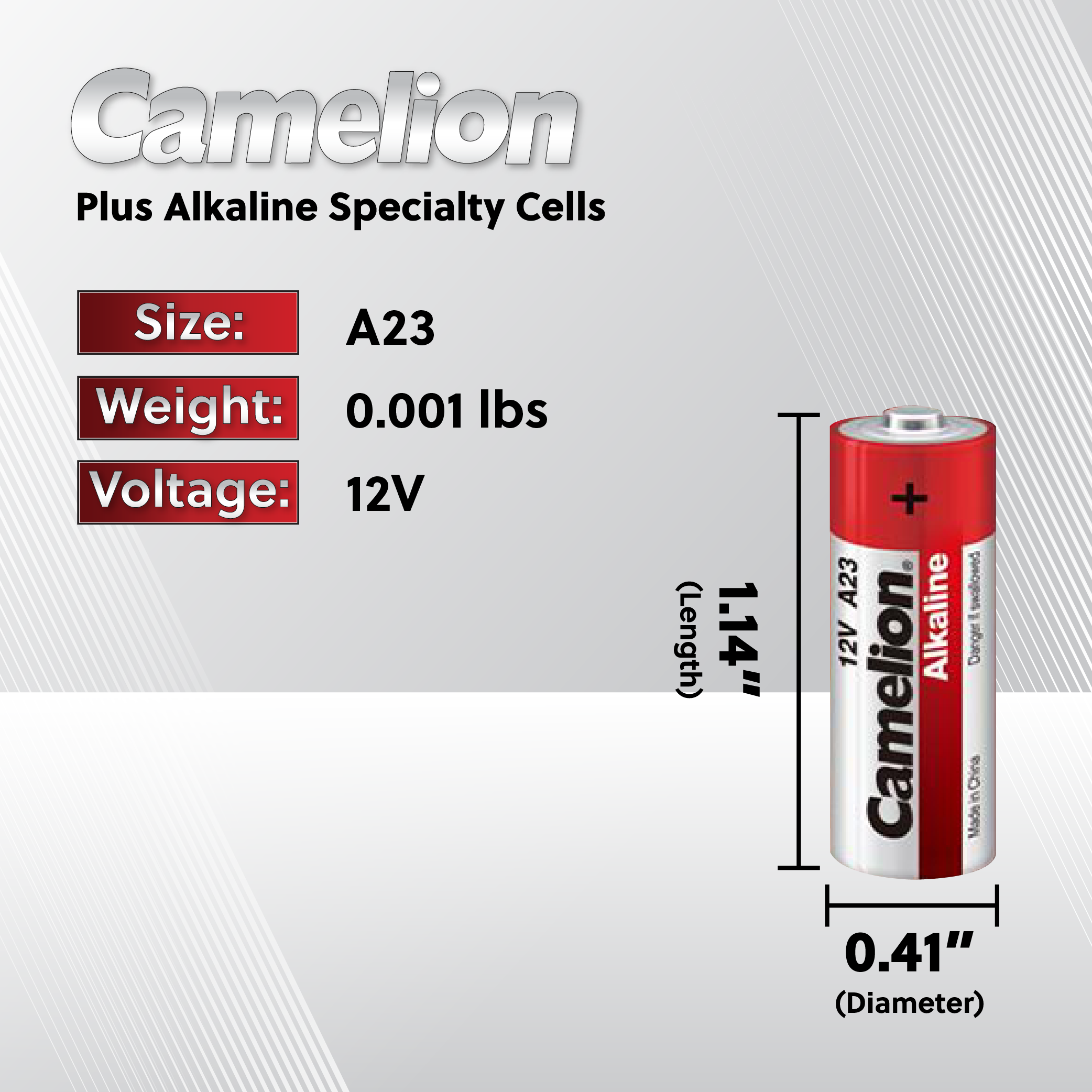 DROP SHIP: Camelion A23 Alkaline Specialty Battery 10 Pack ( 2 x 5Pc Packs)
