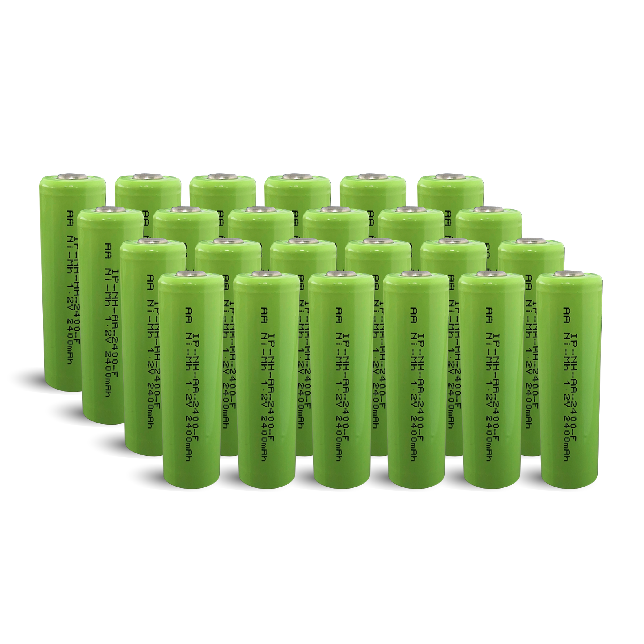 DROP SHIP: IP Power AA Ni-Mh 2400mAh Rechargeable Flat Top Battery