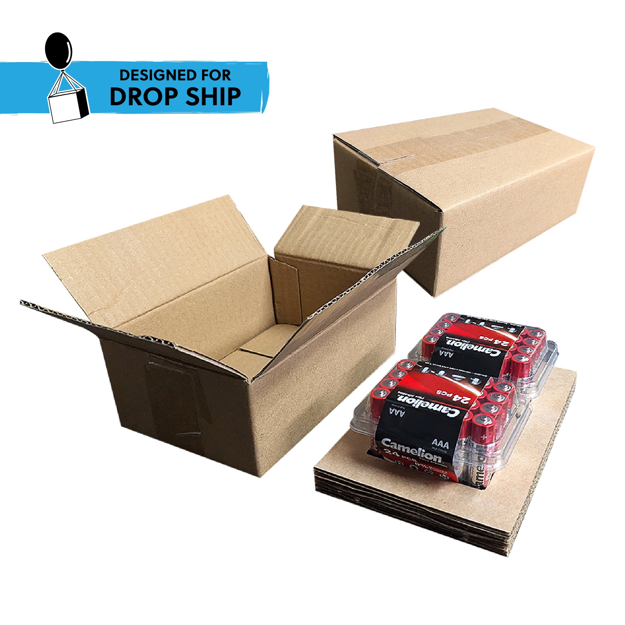 DROP SHIP: Camelion AAA Plus Alkaline Plastic Tub 48 Count (2 x 24 Pack Tubs)