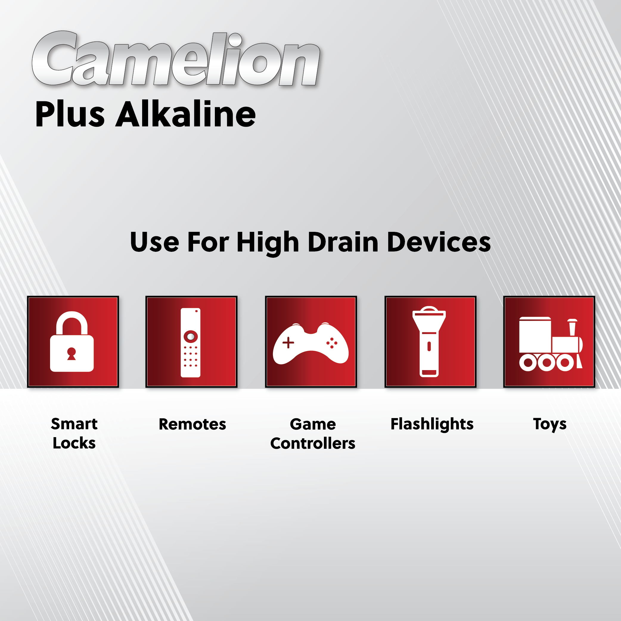 Camelion AA Plus Alkaline Hangable 12 Pack