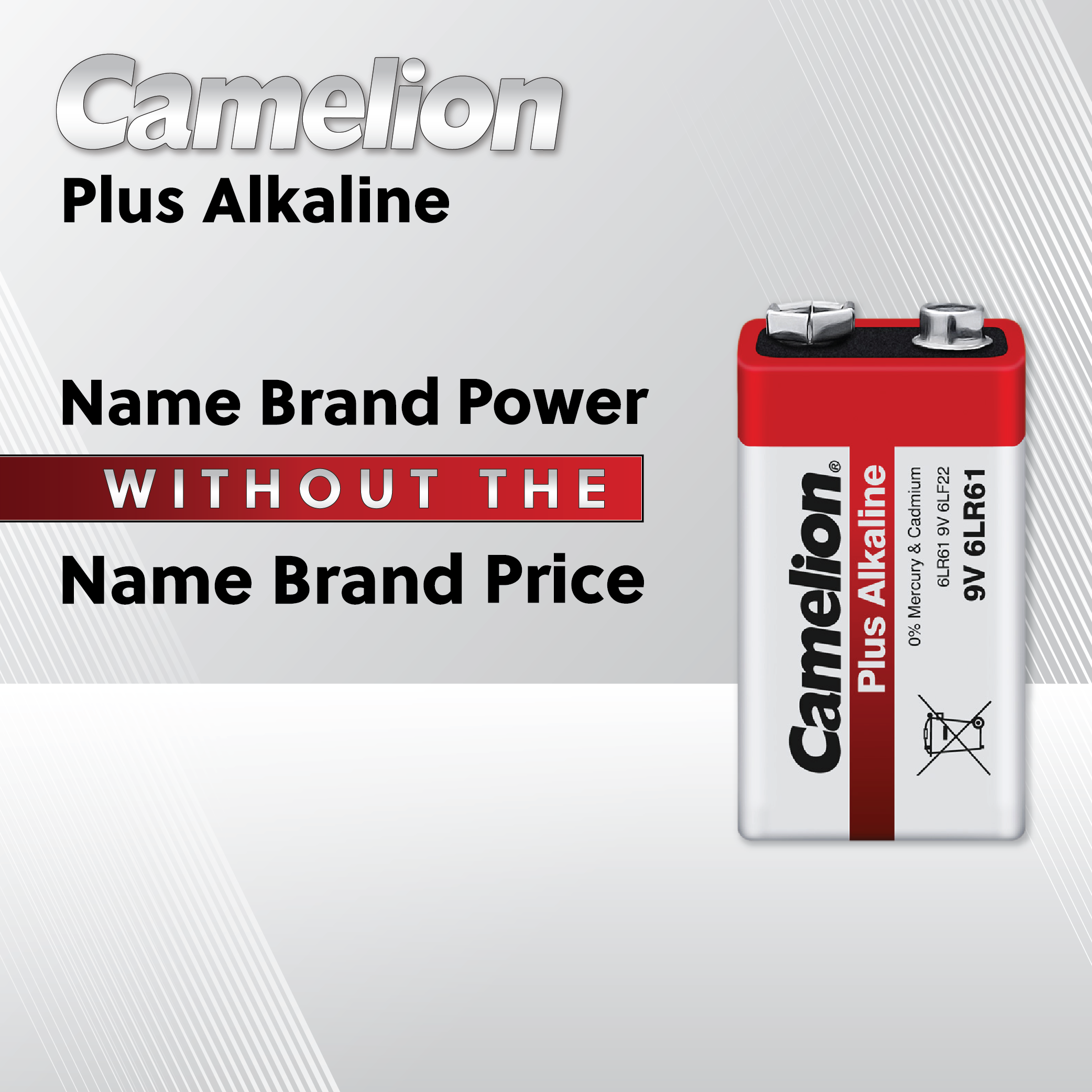 Camelion C Alkaline Plus Blister Pack of 2
