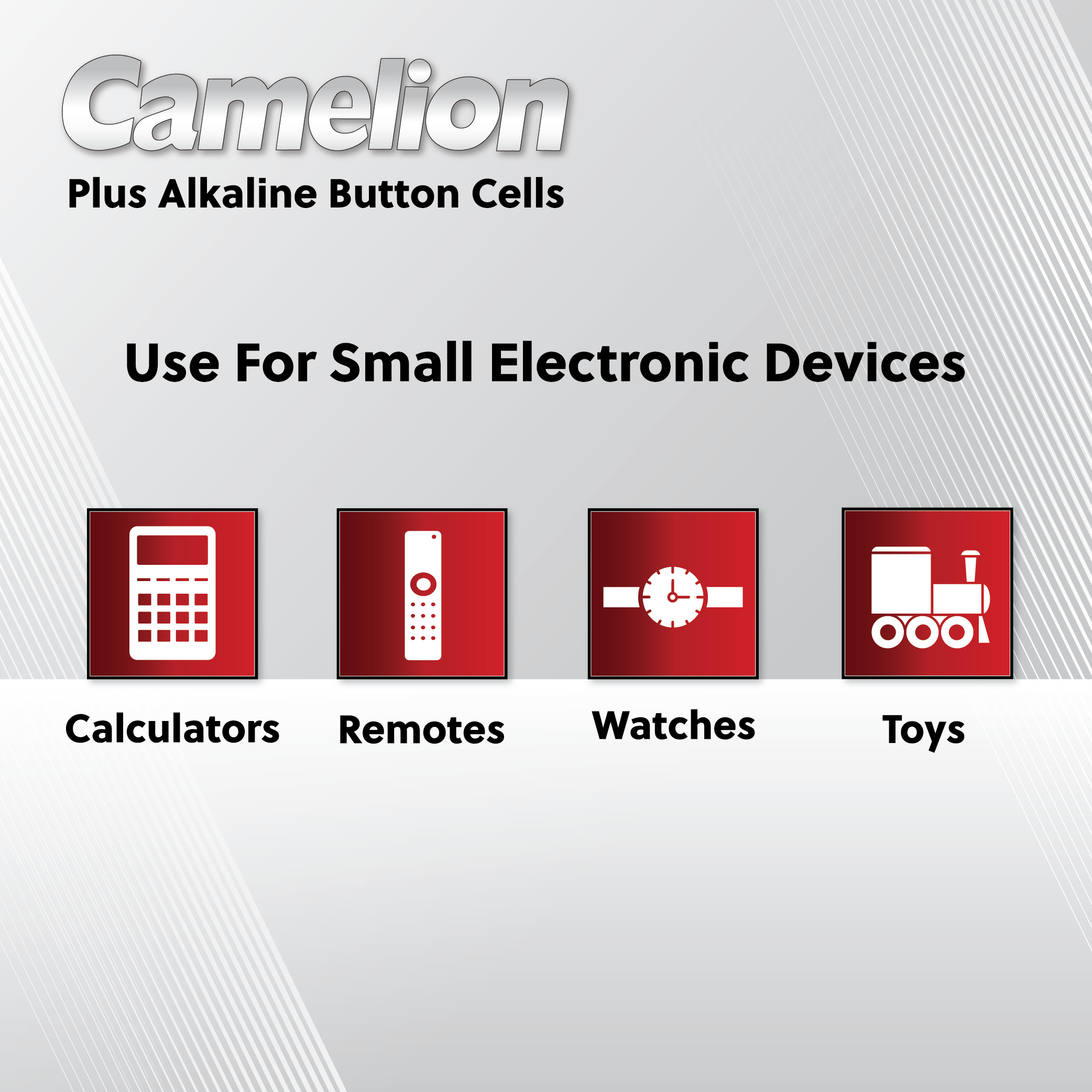 Camelion AG5 / 393 / LR754 1.5V Button Cell Battery (Two Packaging Options)