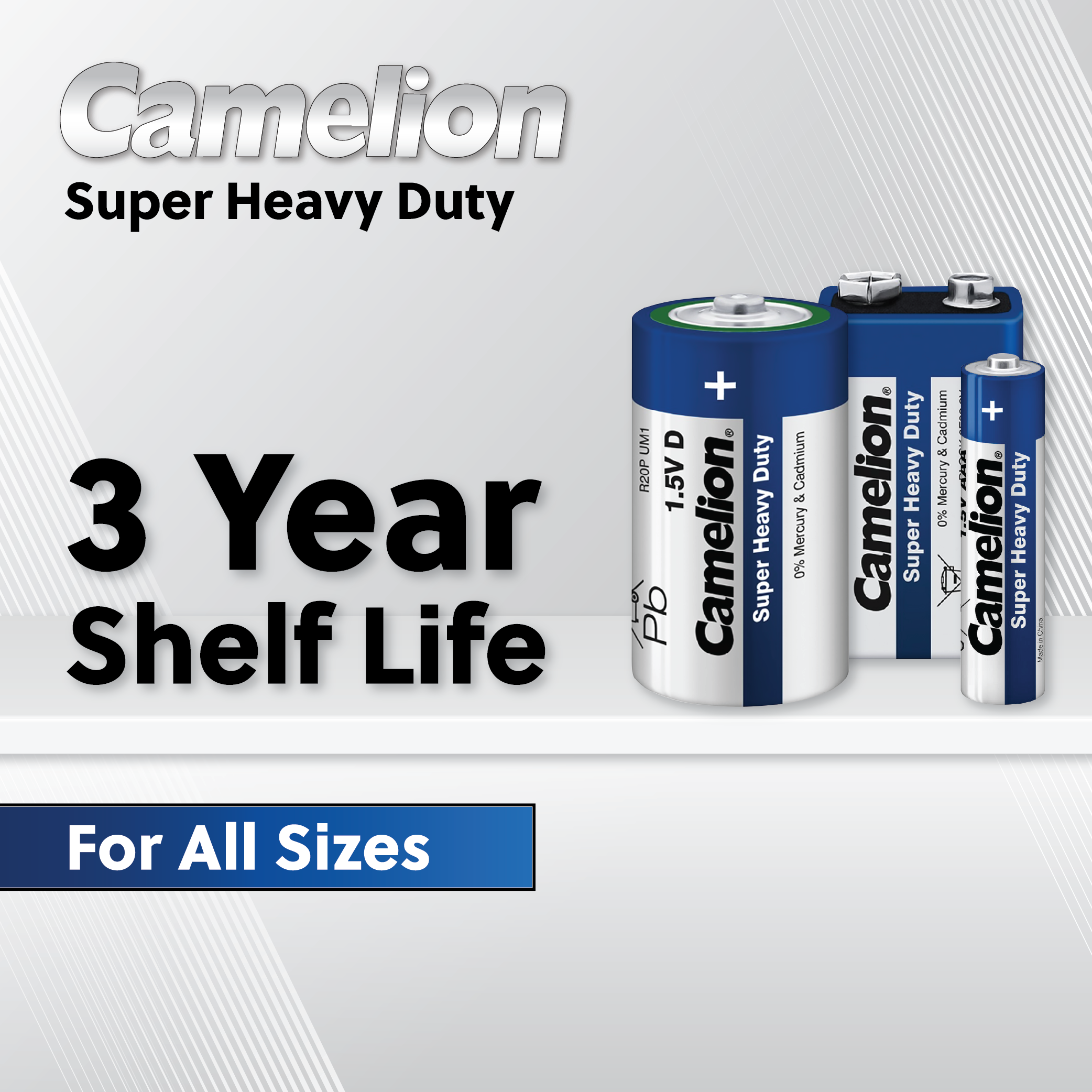 Camelion AAA Super Heavy Blister Pack of 4