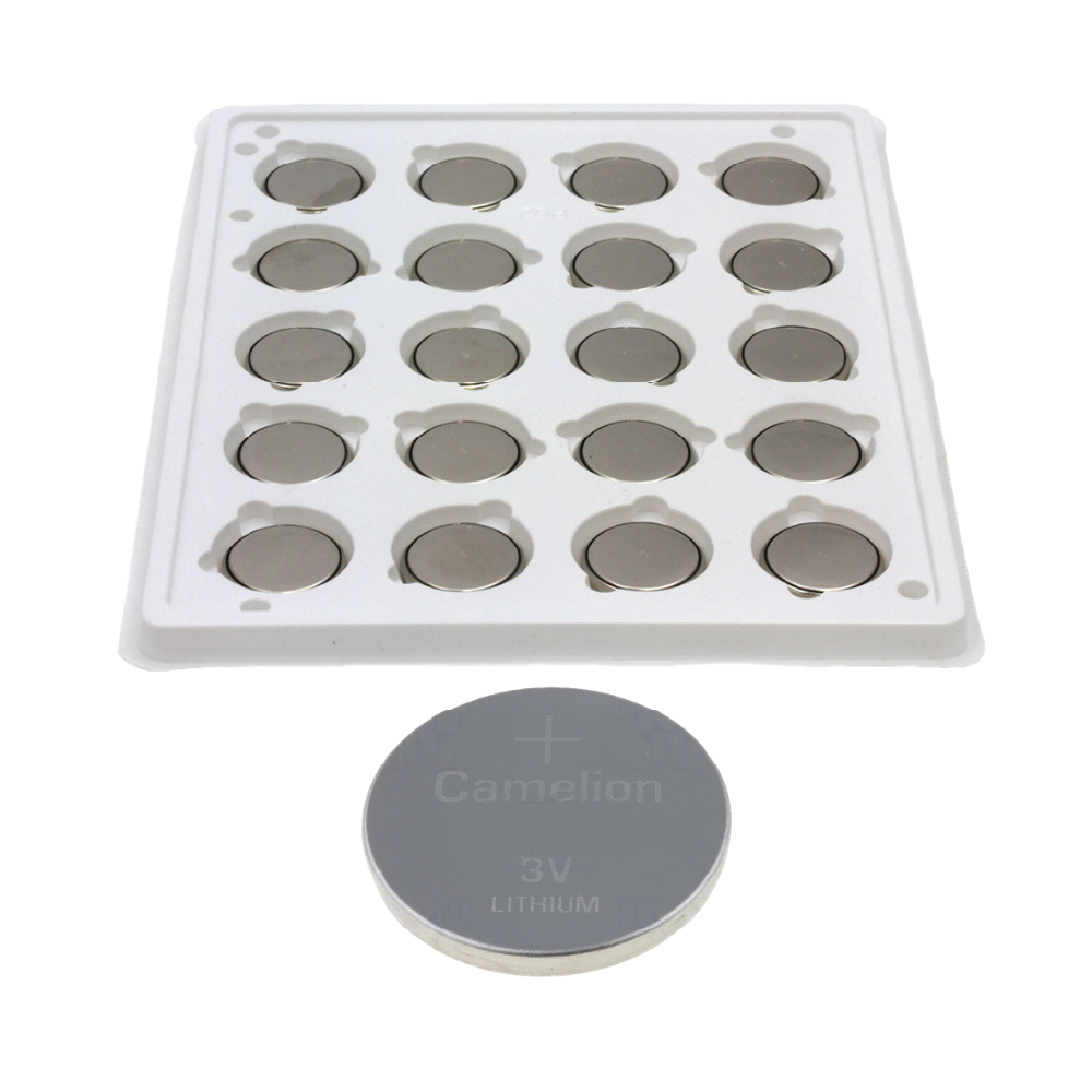 Camelion CR1620 3V Lithium Primary Coin Cell Battery (Three Packaging Options)- Non Rechargeable