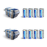 DROP SHIP: Westinghouse D Dynamo Alkaline Plastic Tub 12 Count (2 x 6pks)