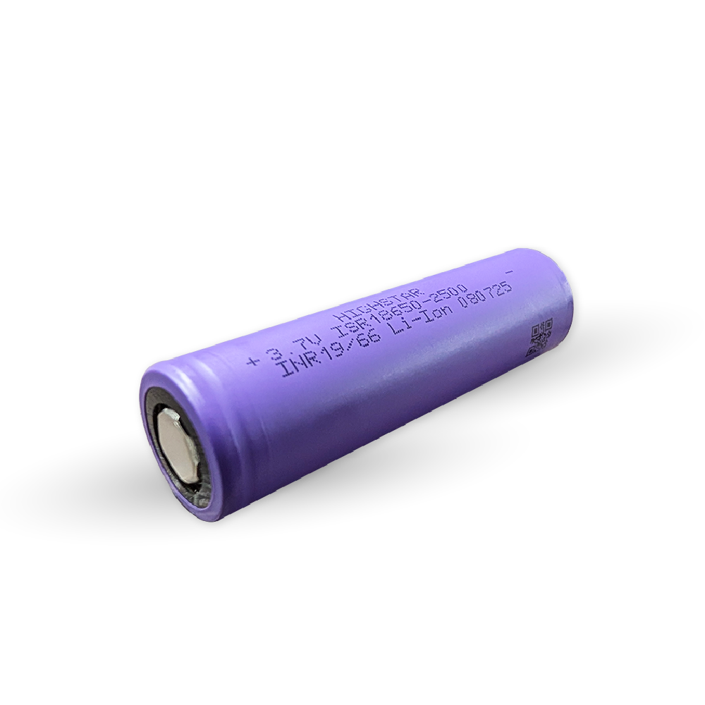 Highstar 3.7V 2500mAh INR19/66 Rechargeable Li-Ion 080725 Battery