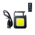 Amazing 5 In 1 Rechargeable Keychain Light - 3 Lighting Modes, Bottle Opener, Magnetic Base, Stand