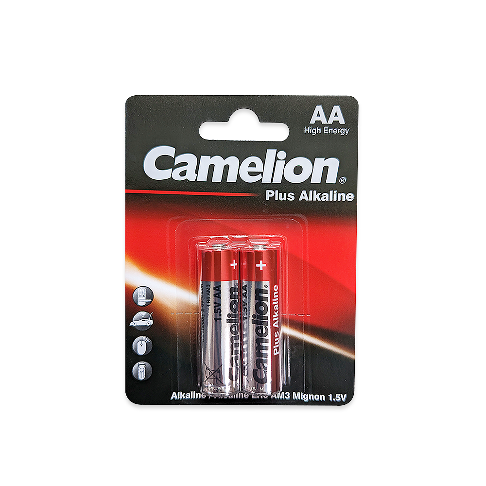 Camelion AA Plus Alkaline Blister Pack of 2