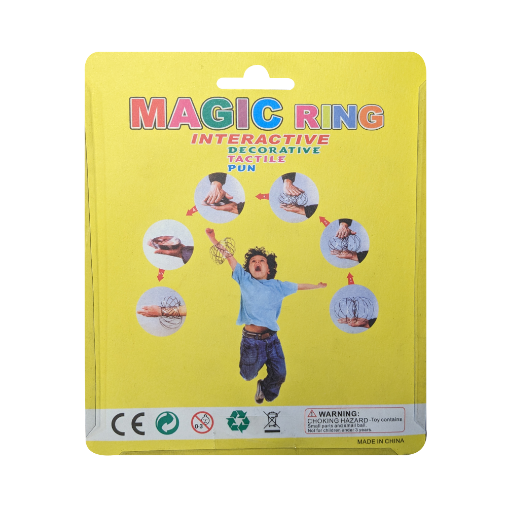 Deal 2 For $1: 2 Metallic Magic Ring Coils