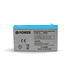 IP POWER IP1280-F2, 12V 8Ah F2 Terminal, Sealed Lead Acid Rechargeable Battery