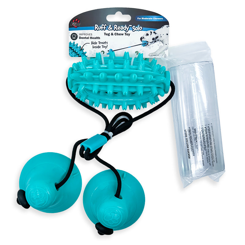 Flipo Ruff & Ready Solo™ Chew & Tug Toy