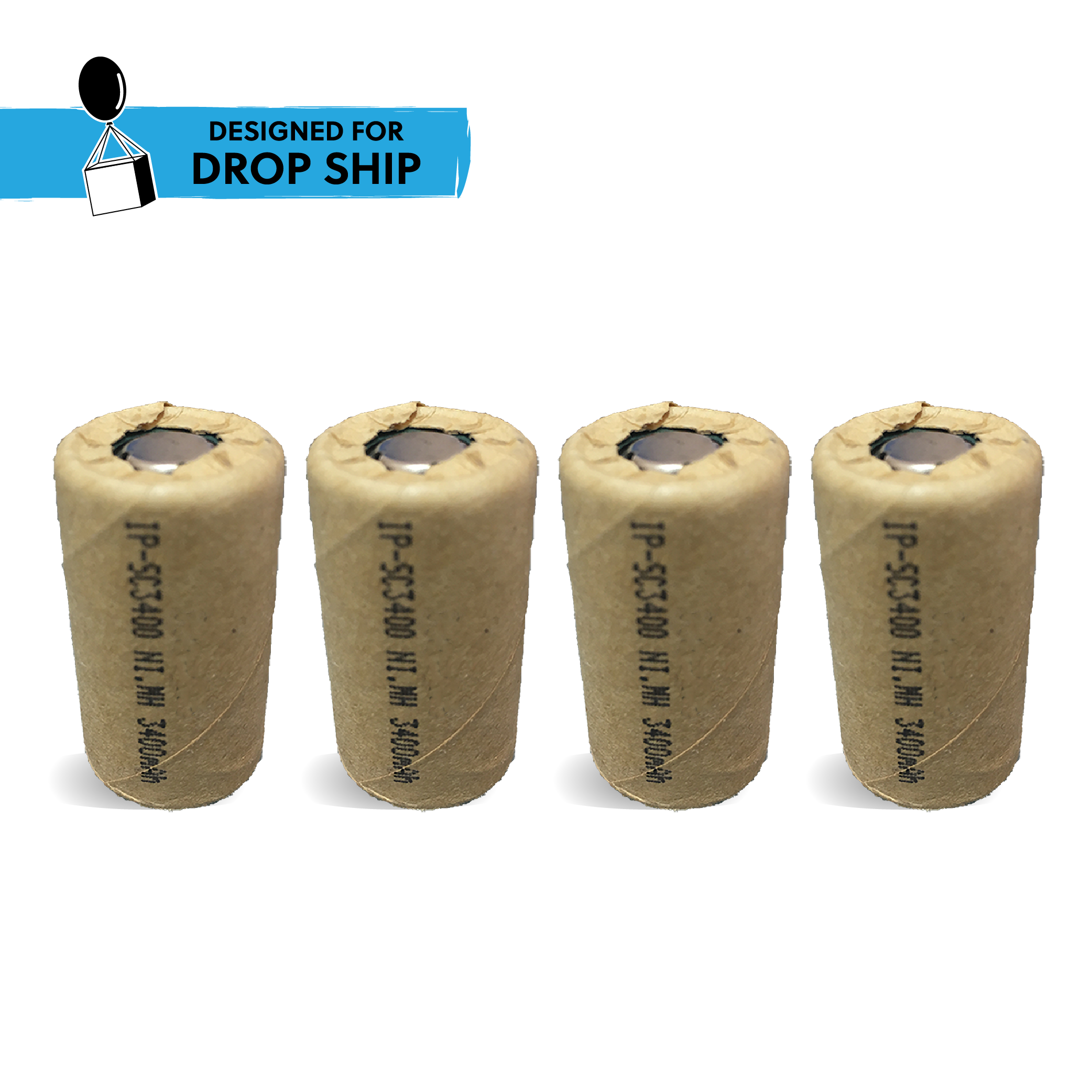 DROP SHIP: IP Power Sub C Ni-Mh 3400mAh