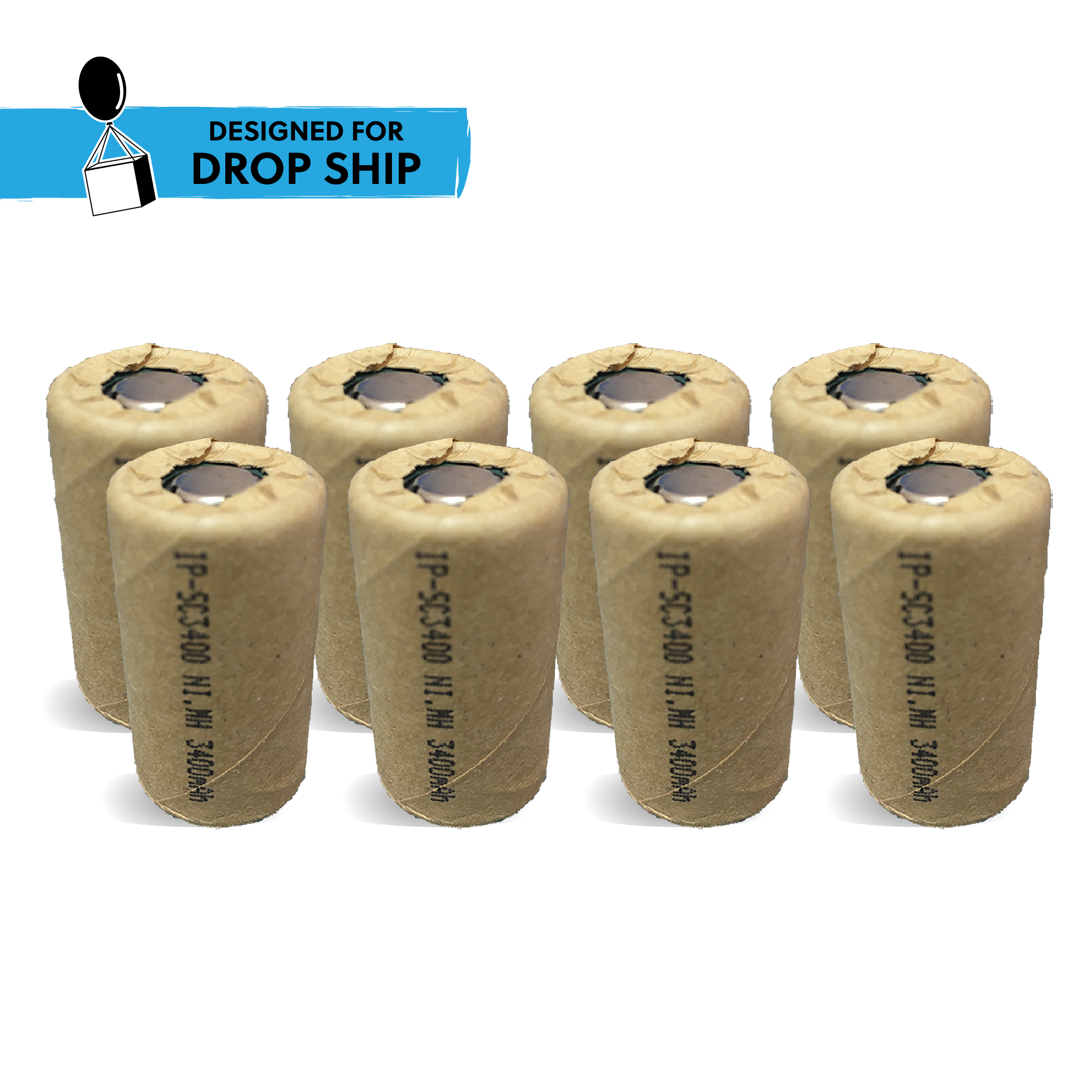 DROP SHIP: IP Power Sub C Ni-Mh 3400mAh