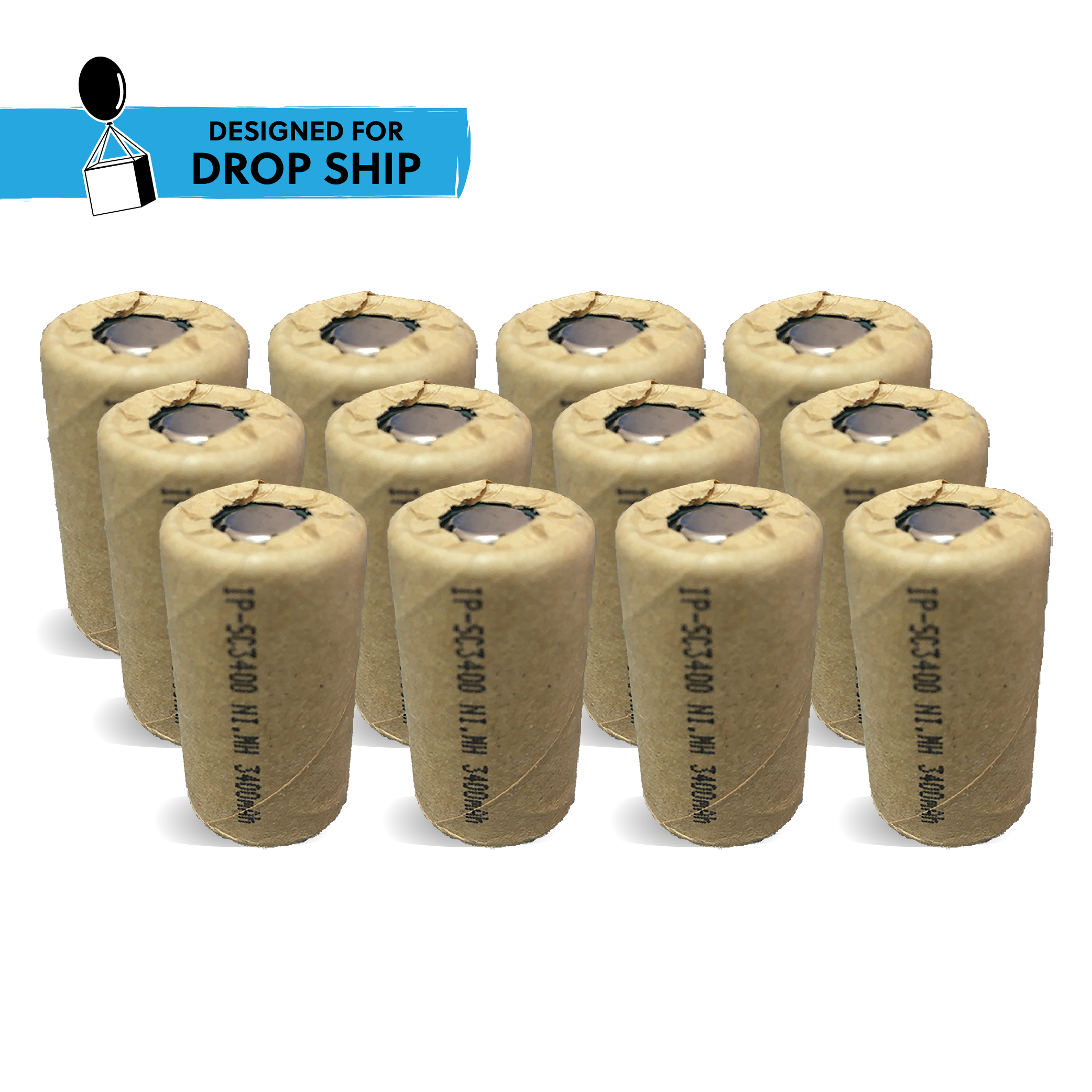 DROP SHIP: IP Power Sub C Ni-Mh 3400mAh