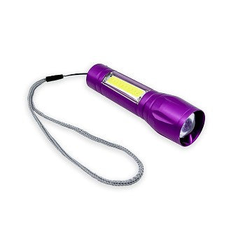 Flipo Micro Stinger Color Rechargeable LED Flashlight & COB LED Work Light