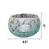 Flameless Candle Votive Glass Vase Single