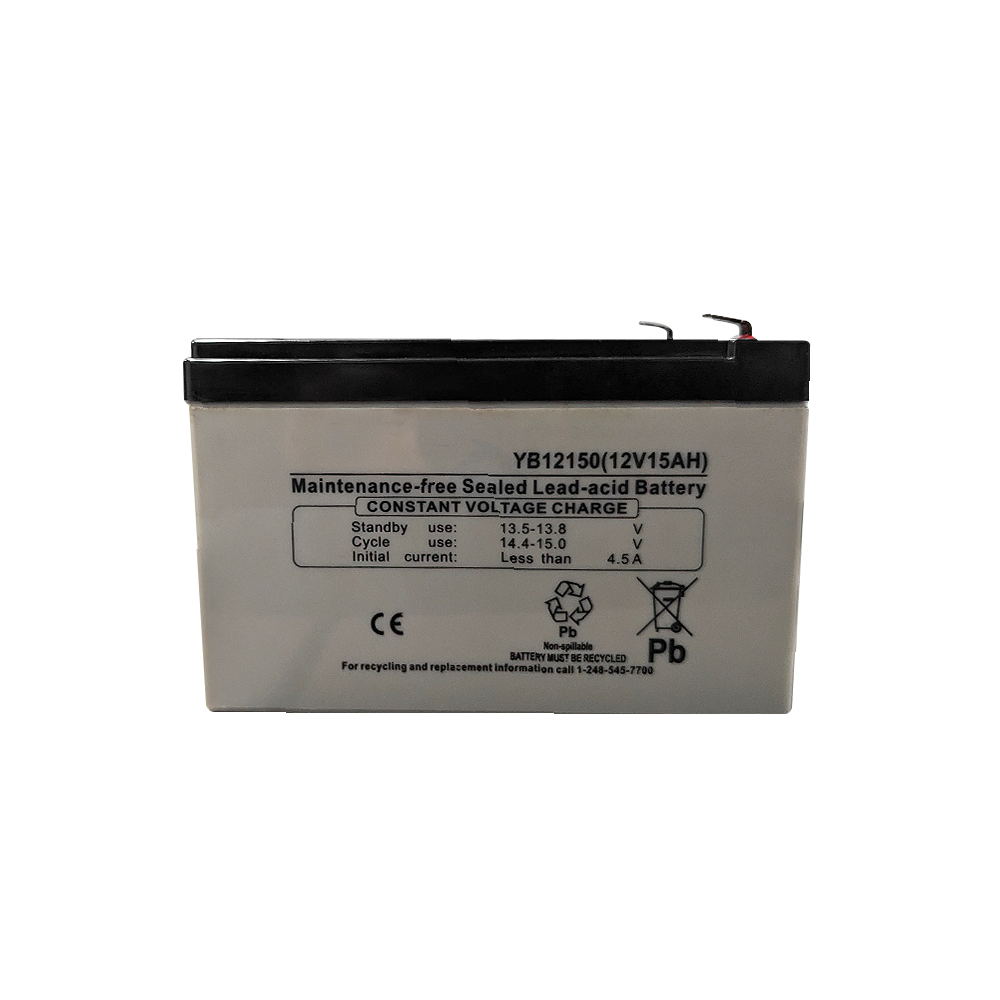 12V 15Ah Sealed Lead Acid Rechargeable Battery 4PK - CLOSEOUT