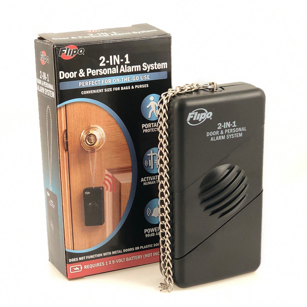 Flipo 2 in 1 Door Alarm and Personal Alarm System