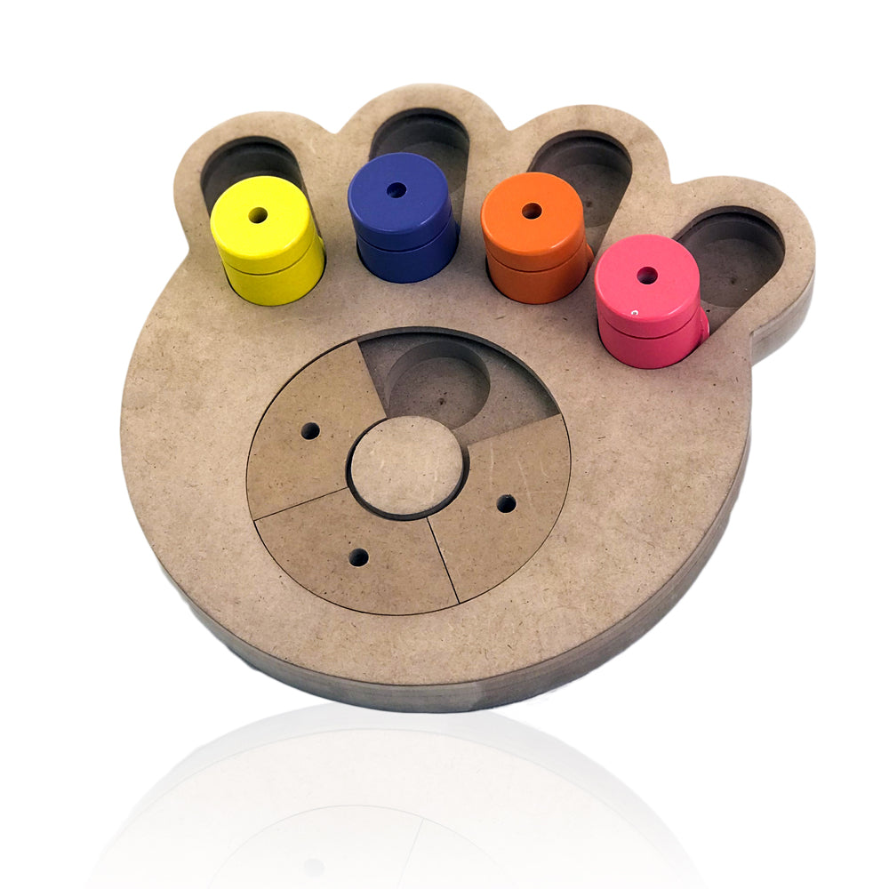 Flipo Brainiac Busy Paw Interactive Pet Toy