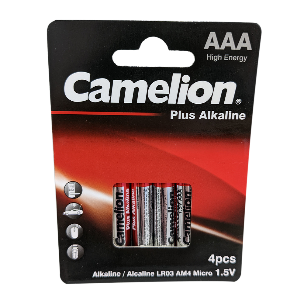 Camelion AAA Plus Alkaline Eco Blister Pack of
