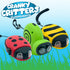 Cranky Critters | Hand-Powered Mini LED Flashlights - 12 PC Display