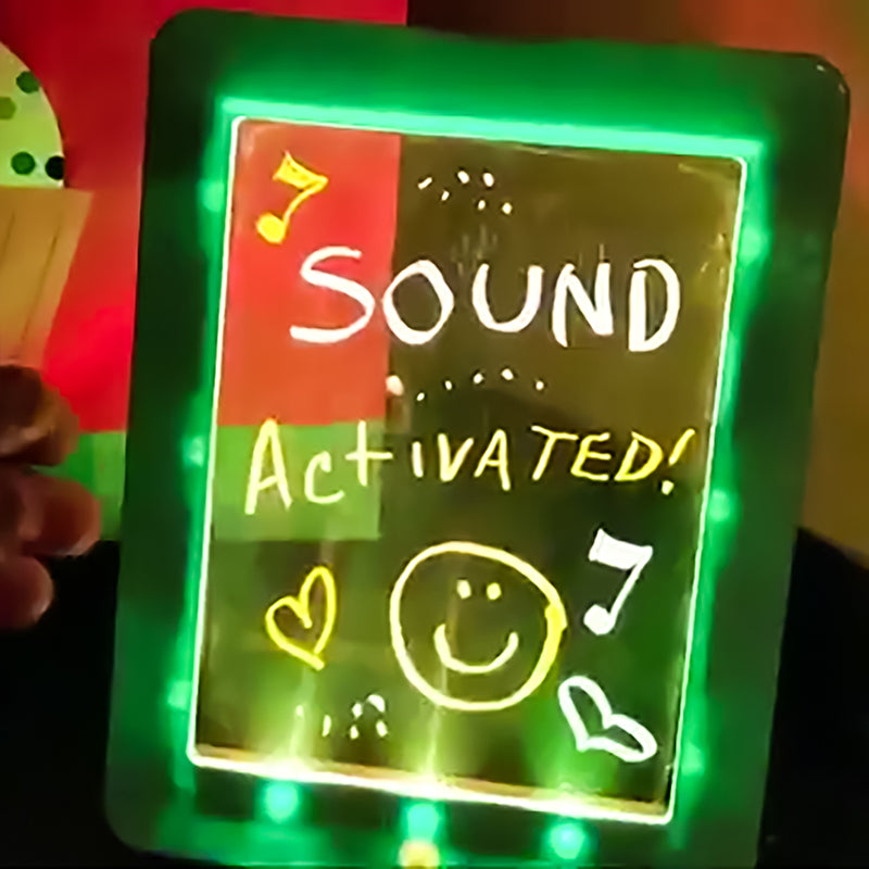 Disco Scribble Light-up Sound Activated Drawing Board