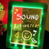 Disco Scribble Light-up Sound Activated Drawing Board