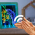 Disco Scribble Light-up Sound Activated Drawing Board