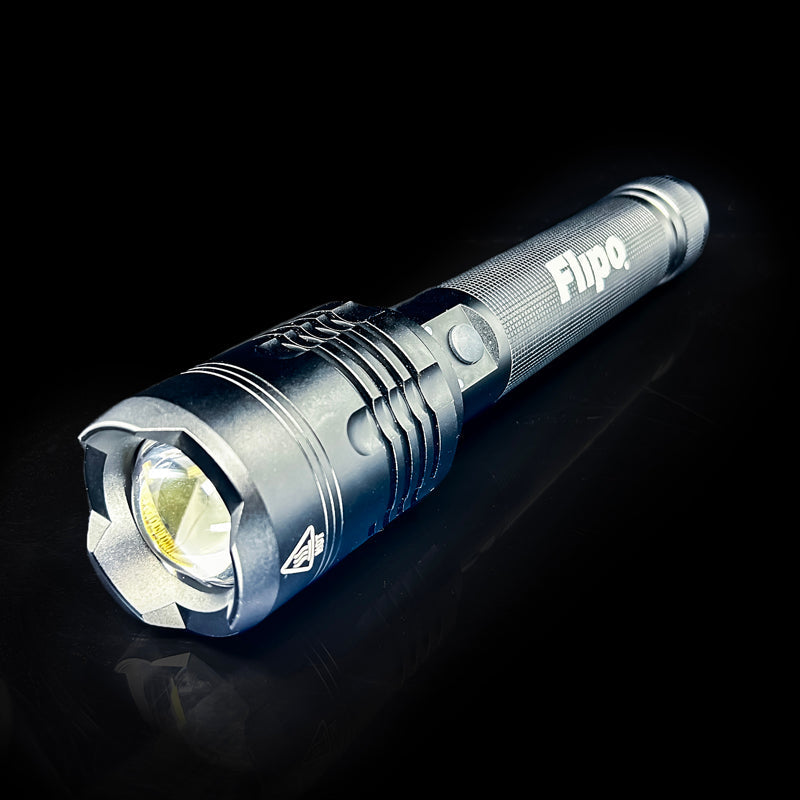 Flipo Stinger™ Tactical 6,000 Lumen Rechargeable Flashlight 6 PC Display
