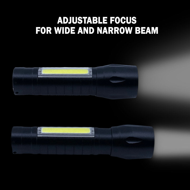 Micro Stinger™ Rechargeable LED Flashlight & COB LED Work Light |  12-Piece Display