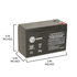 IP POWER  IP1280-F1, 12 Volt 8Amp F1 Terminal,  Sealed Lead Acid Rechargeable Battery