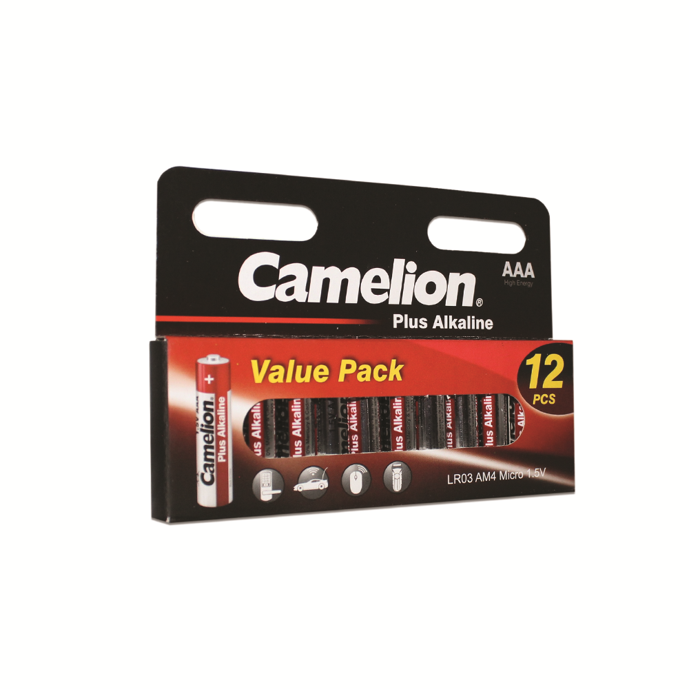 Camelion AAA Plus Alkaline Hangable 12 Pack