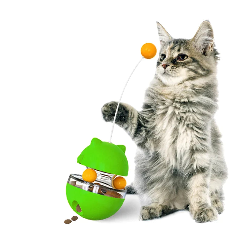 Flipo Tabby Tumbler™ | Treat Dispensing Cat Toy