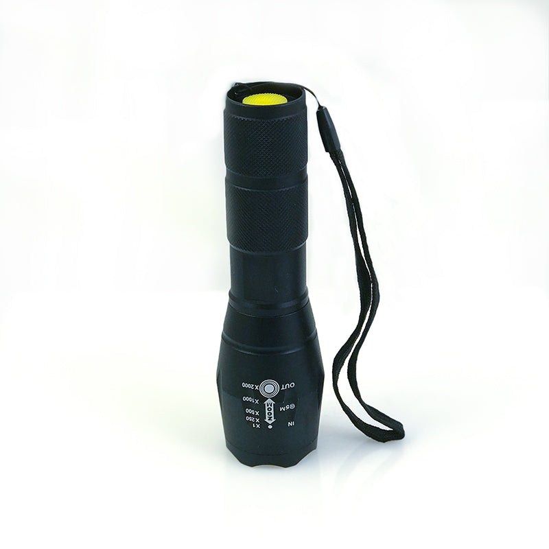 Stinger Tactical Security COB LED Flashlight With 5 Light Modes and Zoom Function 12 PC Display