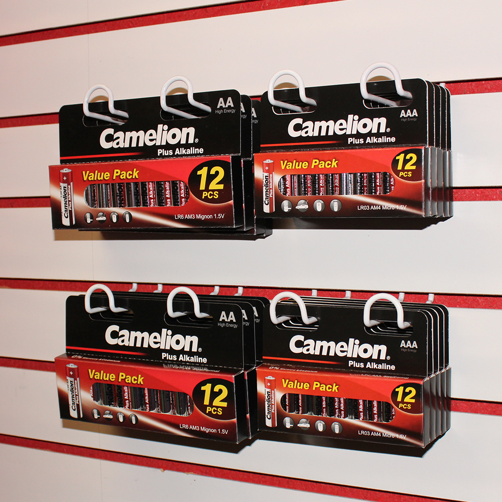 Camelion AA Plus Alkaline Hangable 12 Pack