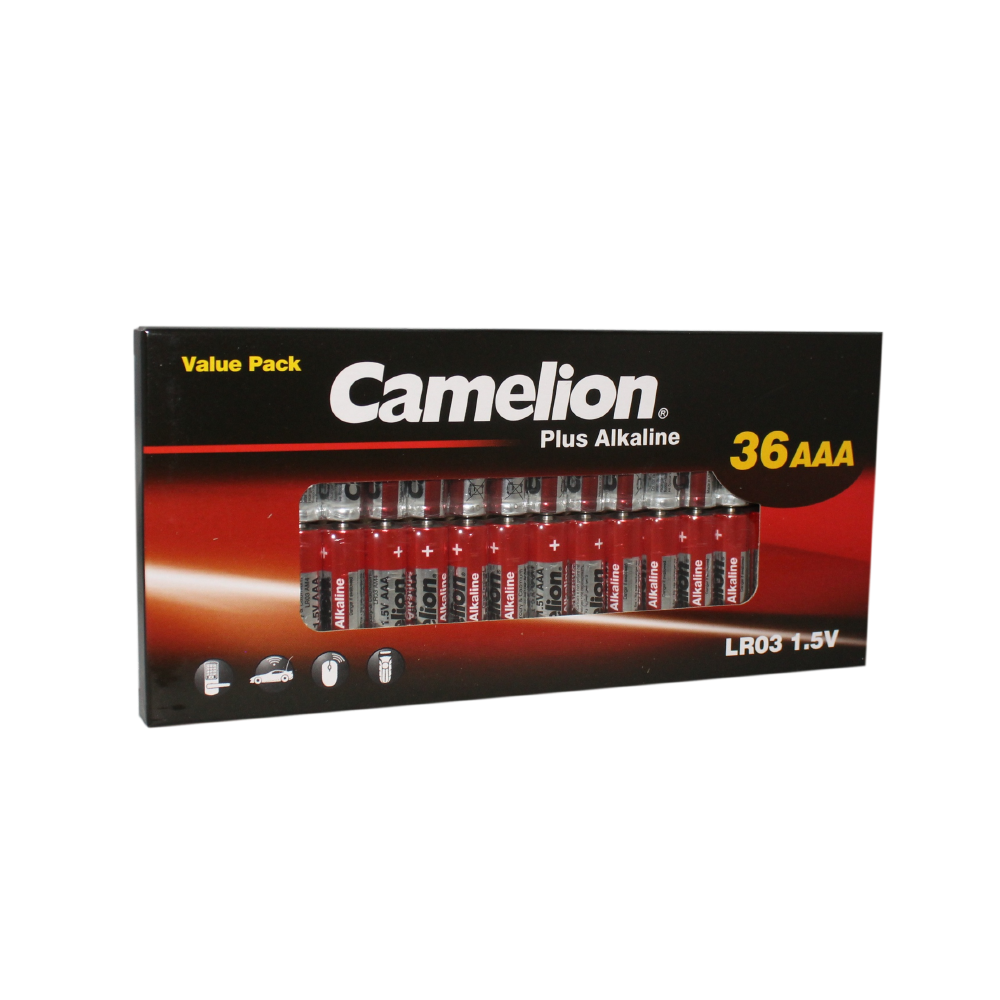 Camelion AAA Plus Alkaline 36 Pack