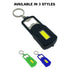 Flipo Microlux | 3-In-1 COB LED Keychain Tool - 18 PC Display